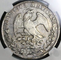 1829-Ga NGC VF 35 Mexico 8 Reales Guadalajara Rare Silver Coin (21062501C)