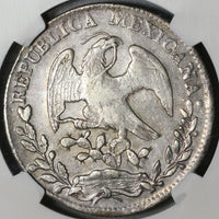 1829-Ga NGC VF 35 Mexico 8 Reales Guadalajara Rare Silver Coin (21062501C)