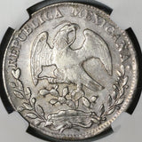 1829-Ga NGC VF 35 Mexico 8 Reales Guadalajara Rare Silver Coin (21062501C)