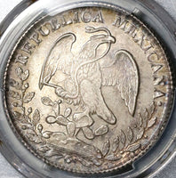 1829-Pi PCGS AU 58 Mexico 8 Reales Potosi Mint Rare Silver Coin POP 1/0 (20022305C)
