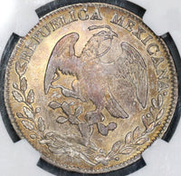 1830/20-Mo NGC AU 55 Mexico 8 Reales Rare Overdate Silver Coin POP 1/1 (19032901C)