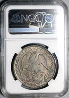1830-Pi NGC AU 55 Mexico Silver 8 Reales Potosi Mint Scarce Coin (22011903C)
