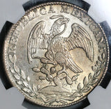 1832-Go NGC MS 62 Mexico 8 Reales Guanajuato Silver Mint State Coin (21021802C)