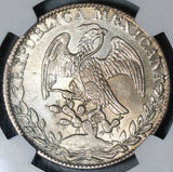 1832-Go NGC MS 62 Mexico 8 Reales Guanajuato Silver Mint State Coin (21021802C)