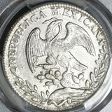 1833-Go PCGS MS 62 Mexico 8 Reales Scarce Guanajuato Silver Coin 3 Periods Variety POP 2/1 (20022701C)