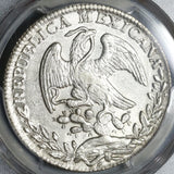 1833-Go PCGS MS 62 Mexico 8 Reales Scarce Guanajuato Silver Coin 3 Periods Variety POP 2/1 (20022701C)