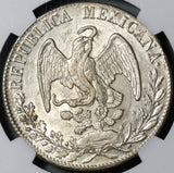 1834-Do NGC MS 61 Mexico 8 Reales Durango Mint Silver Coin POP 1/3 (21061102C)