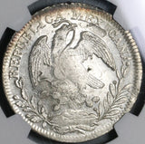 1835-Zs NGC MS 62 Mexico 8 Reales Zacatecas Mint State Silver Coin (21081602C)