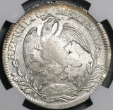 1835-Zs NGC MS 62 Mexico 8 Reales Zacatecas Mint State Silver Coin (21081602C)