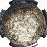 1835-Zs NGC MS 62 Mexico 8 Reales Zacatecas Mint Cap Rays Silver Coin (22051701C)
