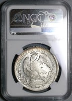 1835-Zs NGC MS 62 Mexico 8 Reales Zacatecas Mint State Silver Coin (21081602C)