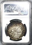 1835-Zs NGC MS 62 Mexico 8 Reales Zacatecas Mint Cap Rays Silver Coin (22051701C)