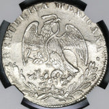 1836-Ca NGC XF Det Mexico 8 Reales Chihuahua Mint Silver Rare Coin (21020603C)