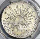1837-Pi PCGS MS 62 Mexico 8 Reales Scarce Potosi Silver Coin POP 4/0 (20042802C)