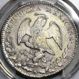 1837-Pi PCGS MS 62 Mexico 8 Reales Scarce Potosi Silver Coin POP 4/0 (20042802C)