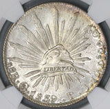 1839-Go NGC MS 63 Mexico 8 Reales Guanajuato Silver Coin POP 6/4 (18111202C)