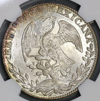 1839-Go NGC MS 63 Mexico 8 Reales Guanajuato Silver Coin POP 6/4 (18111202C)