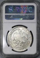 1840-Zs NGC AU 58 Mexico 8 Reales Silver Coin (18122401D)