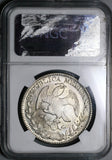 1846-Pi NGC AU 58 Mexico Silver 8 Reales Potosi Mint Scarce Coin (21111804C)