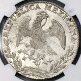 1849-Go NGC MS 63 Mexico 8 Reales Guanajuato Silver Coin POP 6/2 (18100301C)