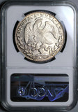 1851/0-Go NGC AU 58 Mexico 8 Reales Guanajuato Very Rare Silver Coin POP 1/1 (22080903C)