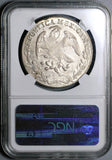 1856-C NGC AU 58 Mexico Silver 8 Reales Culiacan Mint Scarce Coin (21111803C)