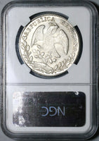 1861-Do NGC MS 64 Mexico 8 Reales Durango Mint Rare Silver Coin (21110402C)