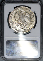 1862-Mo NGC MS 63 Mexico 8 reales Near PL Silver Mint State Coin (19060202C)