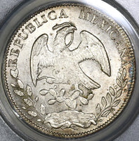 1863-Mo TH PCGS MS 63 Mexico 8 Reales Mint State Silver Coin (19082504C)