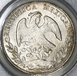 1863-Mo TH PCGS MS 63 Mexico 8 Reales Mint State Silver Coin (19082504C)