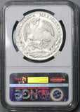 1863-Pi NGC MS 63 Mexico 8 Reales Potosi Mint State Silver Coin (19020603C)