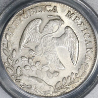 1864-Do PCGS MS 62 MEXICO Silver 8 Reales Durango Mint Scarce Coin (18061802C)