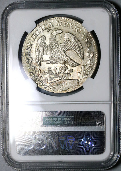 値下げ鬼レアmarkRichards1980RETRO Proグッドサイズ5.7 1867-O NGC MS 63 Mexico 8 Reales Oaxaca Mint State Rare Cap Rays