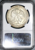 1873-Go NGC MS 61 Mexico 8 Reales Mint State Guanajuato Silver Coin (19060301C)