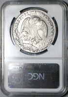 1875-Ca NGC MS 64 Mexico 8 Reales Mint State Silver Coin POP 2/0 (21073001C)