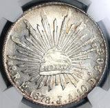 1878-Ho NGC MS 64 Mexico 8 Reales Hermosillo Silver Coin POP 3/2 (21030303D)