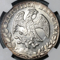1878-Ho NGC MS 64 Mexico 8 Reales Hermosillo Silver Coin POP 3/2 (21030303D)