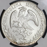1883-As NGC MS 63 Mexico 8 Reales Rare Alamos Mint State Silver Coin (19092001C)