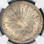 1884/3-Ca NGC MS 63 Mexico 8 Reales Rare Silver Coin POP 2/4 (18101801D)
