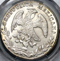 1885-Pi LC NGC MS 63 Mexico 8 Reales Potosi Rare Silver Coin POP 1/2 (20090902C)