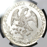 1888-Ga NGC MS 63 Mexico 8 Reales Guadalajara Mint State Silver Coin (19112404C)