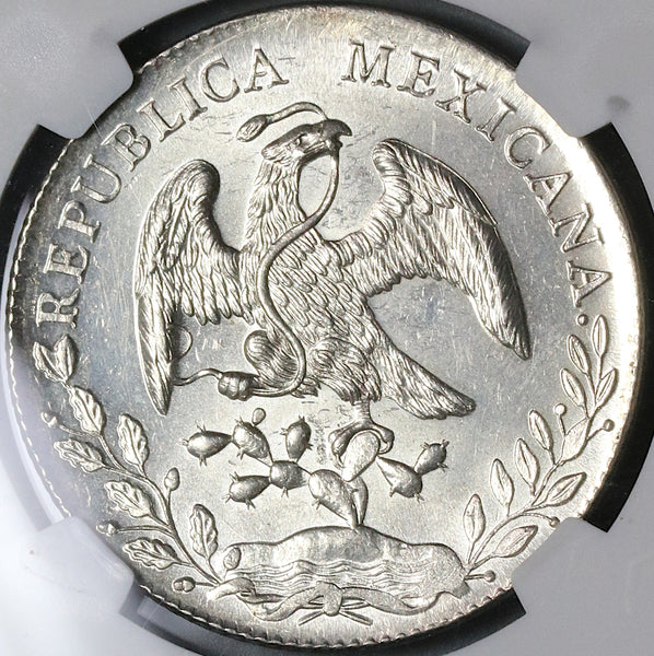 1891-Do NGC MS 63 Mexico 8 Reales Durango Mint State Silver Coin