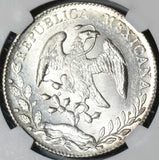 1892-Ca NGC MS 63 Mexico 8 Reales Silver Chihuahua Mint Lustrous Coin (17102603D)
