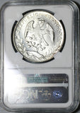 1892-Ca NGC MS 63 Mexico 8 Reales Silver Chihuahua Mint Lustrous Coin (17102603D)