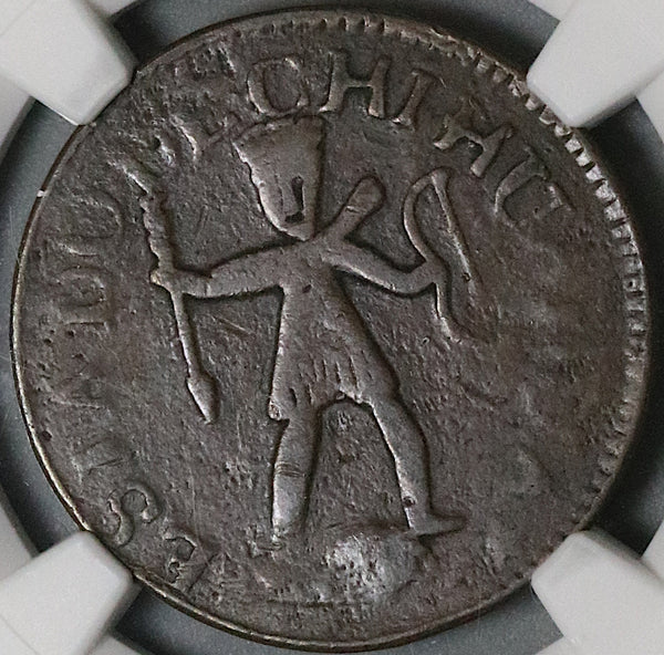 1856 NGC VF 25 Mexico Chihuahua 1/4 Real Un Quarto Bow Arrow Coin (22043001D)
