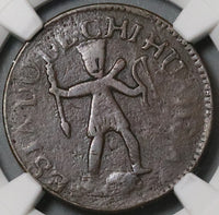1856 NGC VF 25 Mexico Chihuahua 1/4 Real Un Quarto Bow Arrow Coin (22043001D)