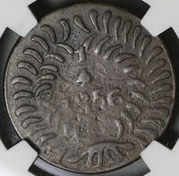 1856 NGC VF 25 Mexico Chihuahua 1/4 Real Un Quarto Bow Arrow Coin (22043001D)