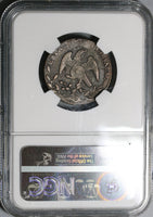 1858 NGC VF 30 Durango 1/4 Real Mexico State Radiant Cap Un Quarto Coin POP 1/1 (20070503C)