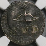 1813 NGC XF 40 Mexico Oaxaca Sud 2 Reales Morelos War Independence Coin (22122702C)
