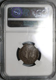 1834 NGC VF 30 Sonora 1/4 Real Mexico State Rare Una Quart Coin POP 1/0 (20072902C)